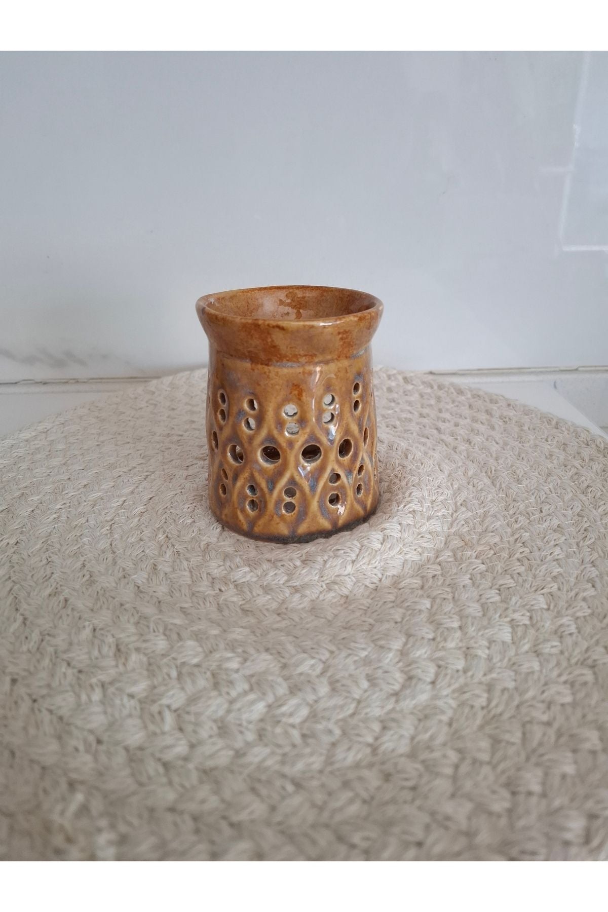 El Yapımı Seramik Stoneware Tütsü Brülörü BVAC00013