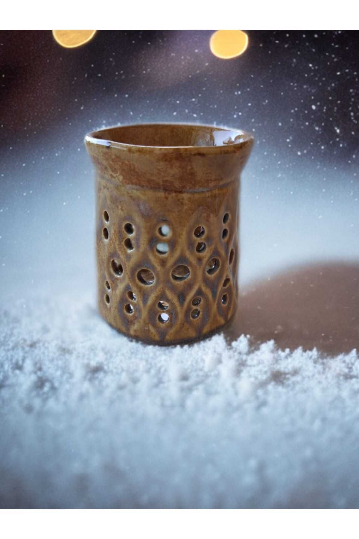 El Yapımı Seramik Stoneware Tütsü Brülörü BVAC00013