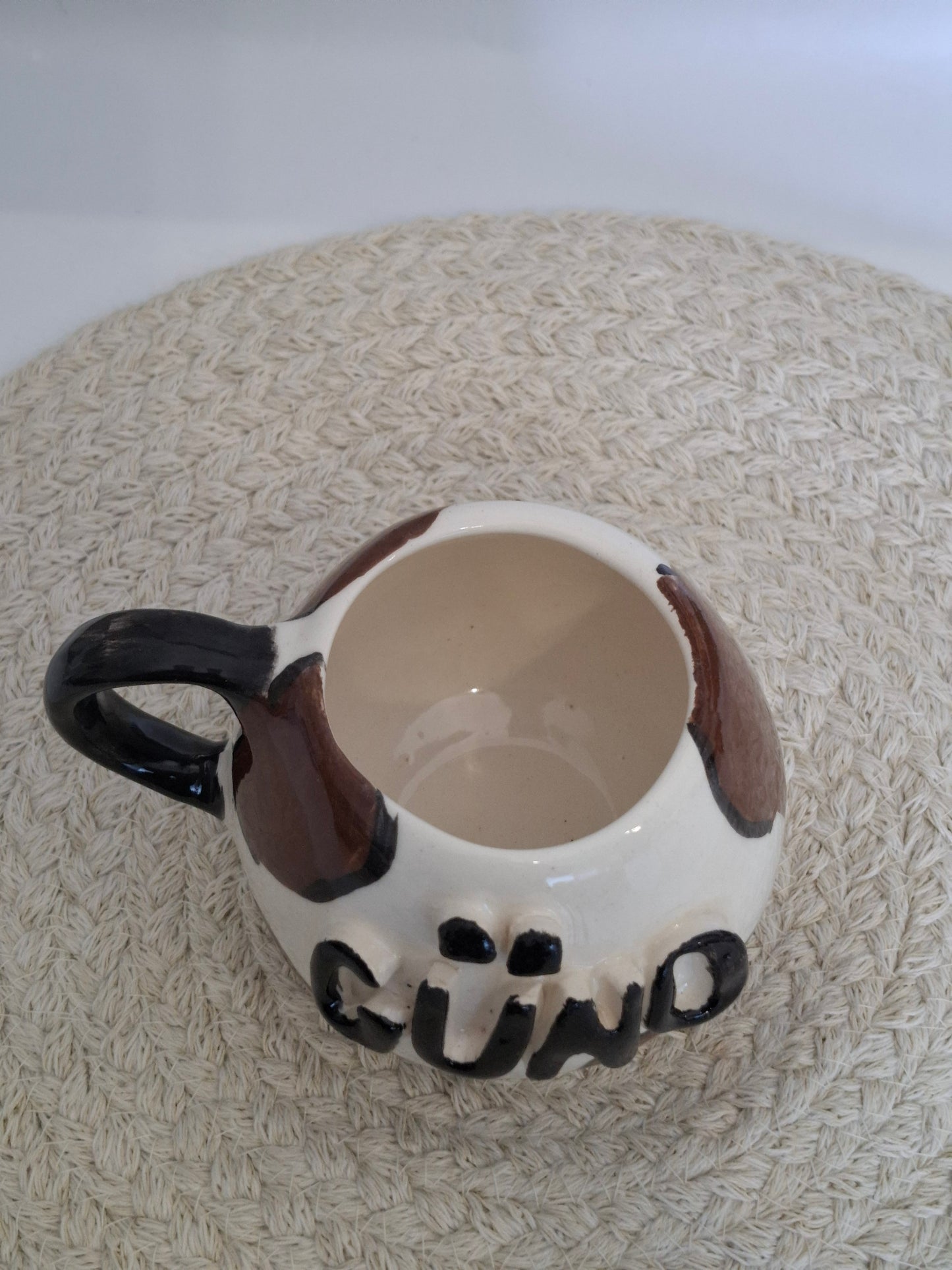 Kahverengi Güno Seramik Kupası