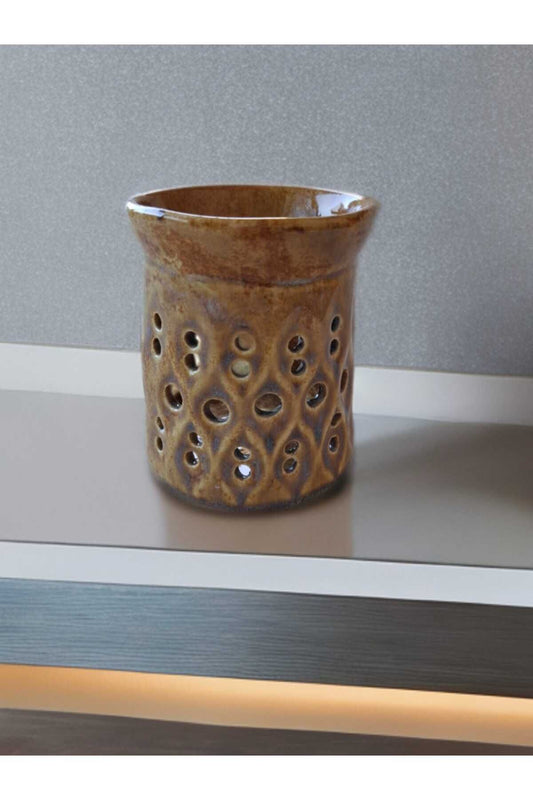 El Yapımı Seramik Stoneware Tütsü Brülörü BVAC00013