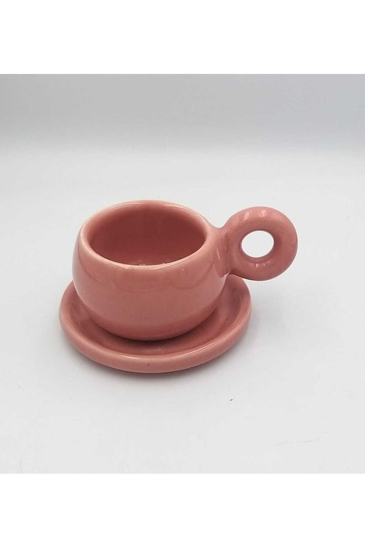 Pembe Duble Fincan